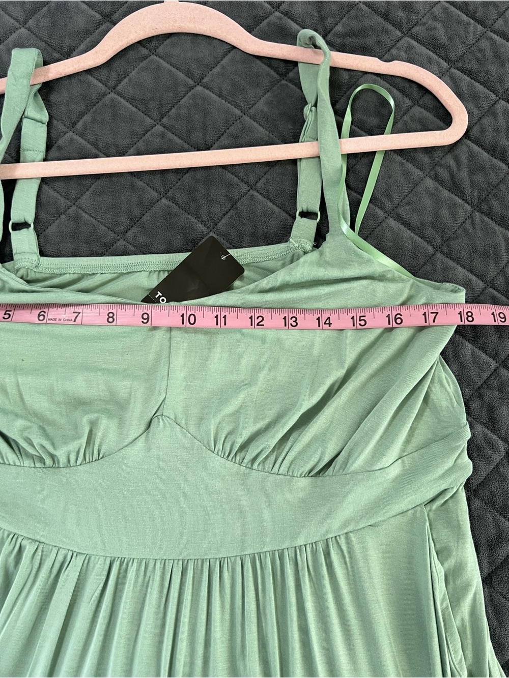 Torrid Tiered Maxi Dress Women’s 1X 14 16 Green Soft Comfy  B27 - Picture 7 of 8